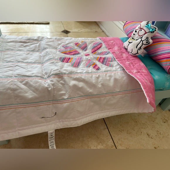 American Girl Doll trundle Bouquet Bed Set (FULL SET) - Picture 3 of 6
